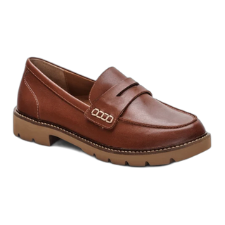 Collette Arch Support Loafer - Cognac / M / 37