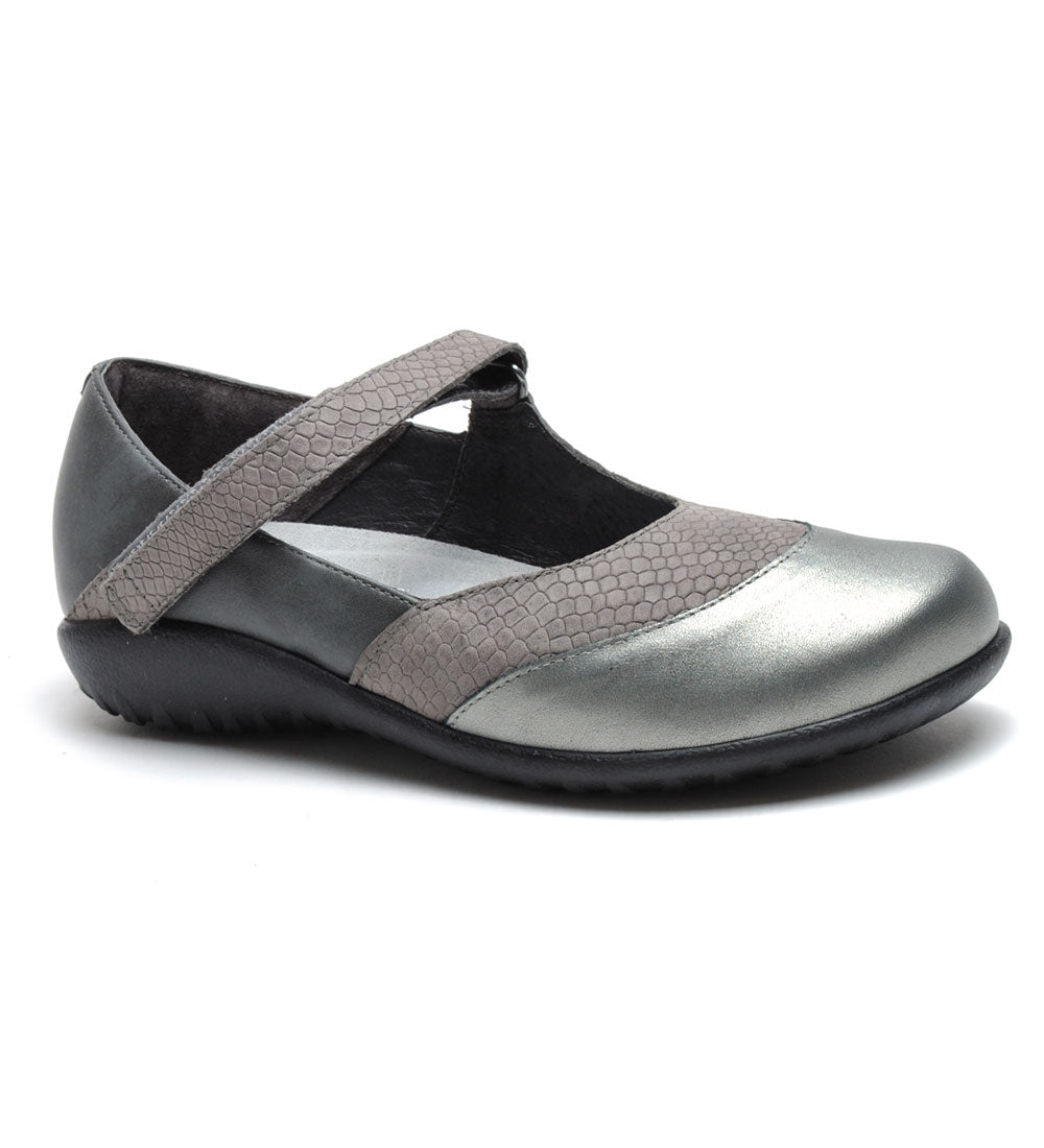 Naot - Luga - Gray Iguana/Tin / M / 35