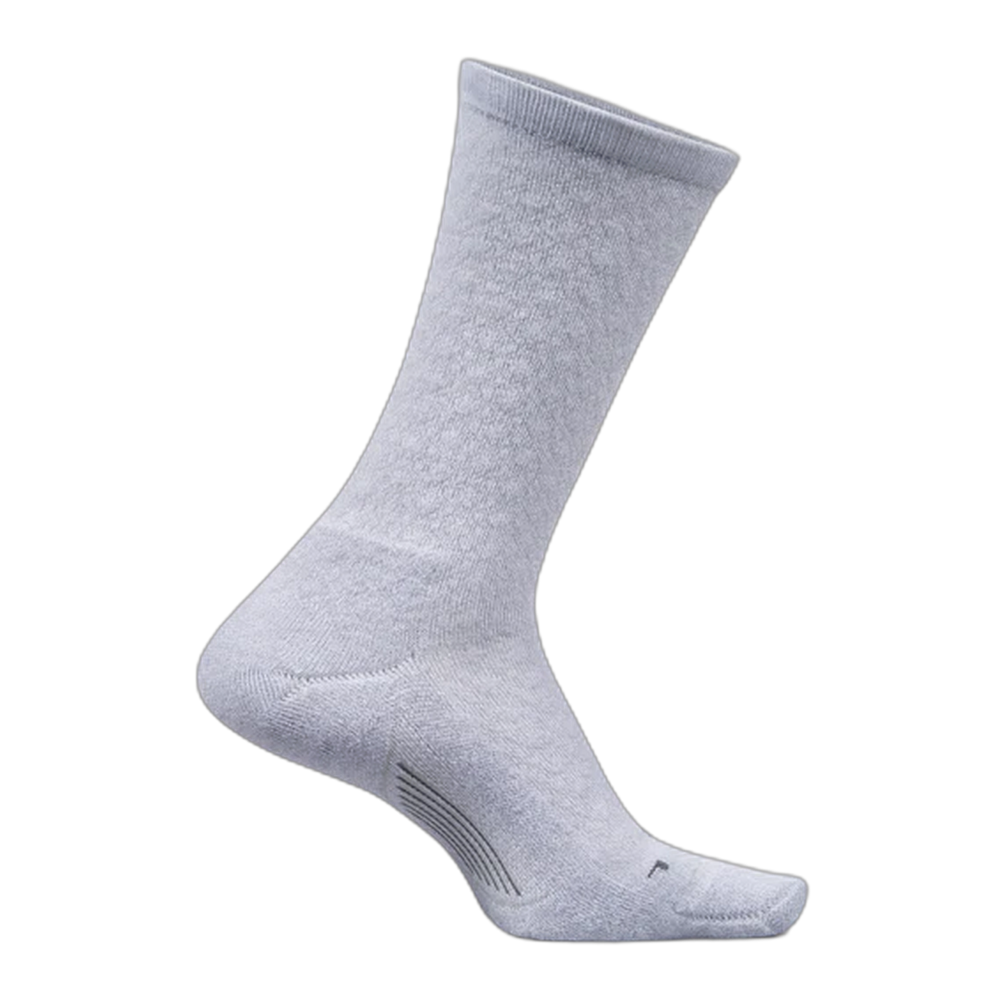 Feetures - Women’s Everyday Max Cushion Diamond Texture Crew - Diamond Texture Gray / S