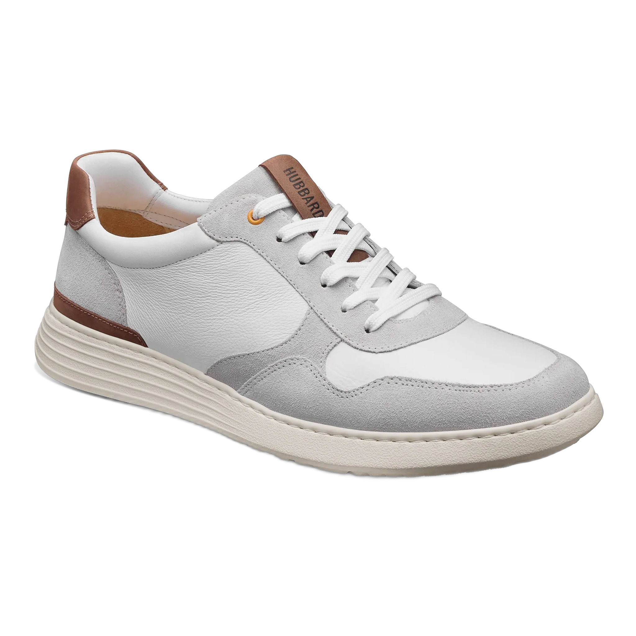 Samuel Hubbard - Men's Featherlight Napa Sneaker - White Leather / M / 9