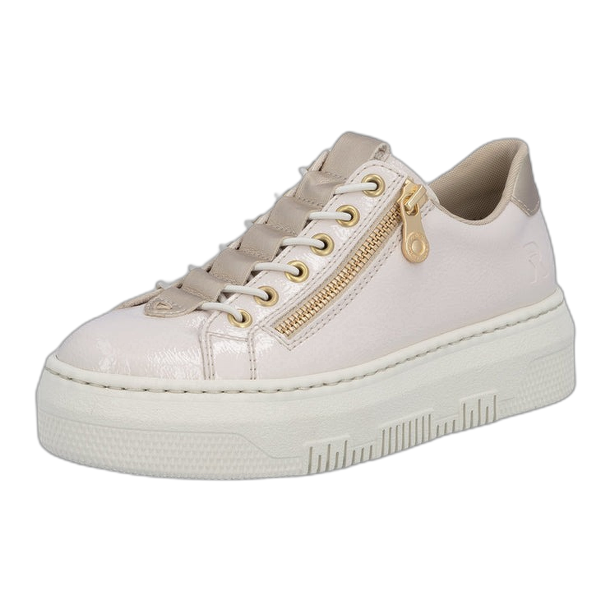 Rieker - M1953 Enya - Offwhite/Palegold / M / 36
