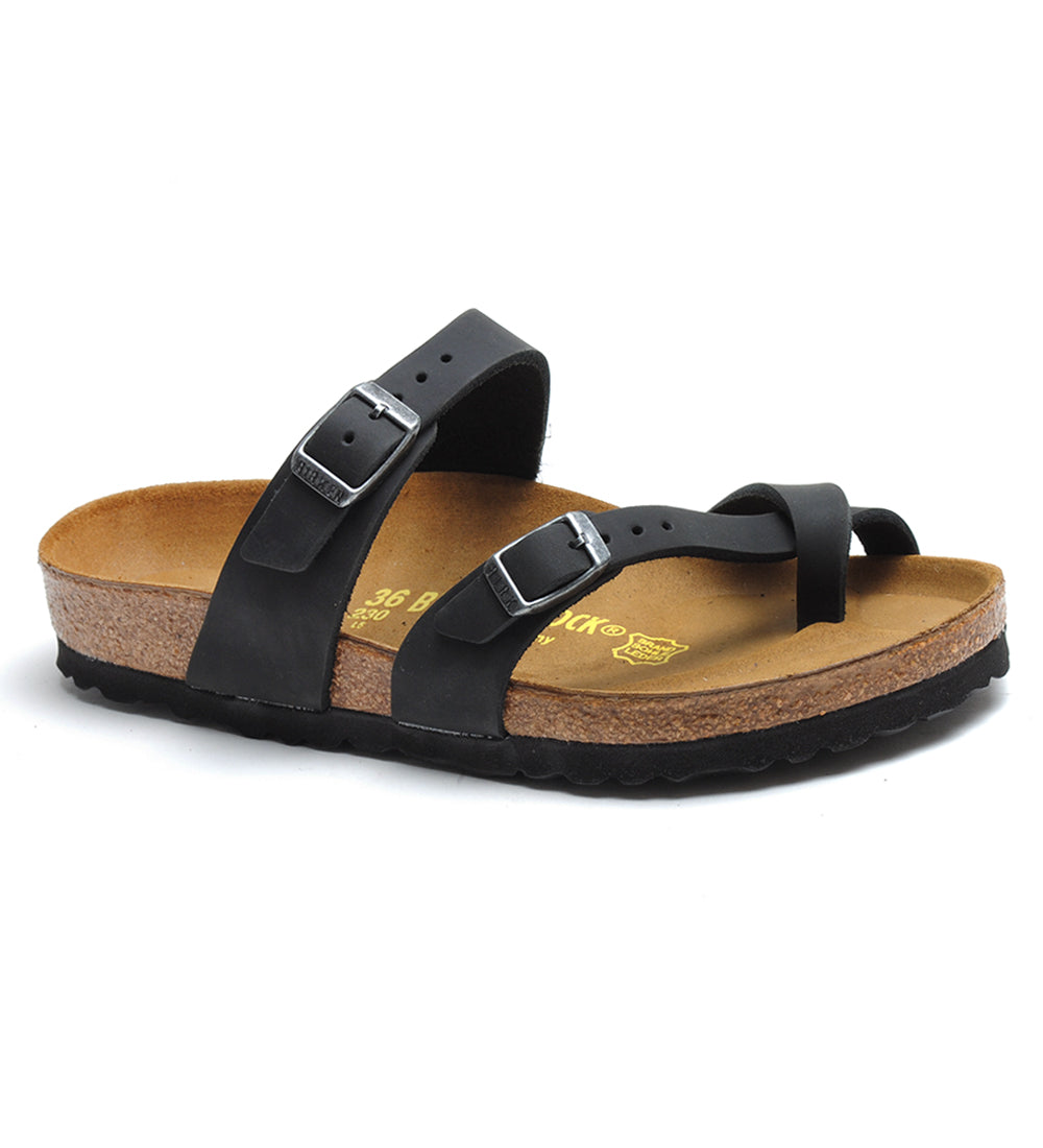 Birkenstock - Mayari Oiled Leather - Black / M / 36