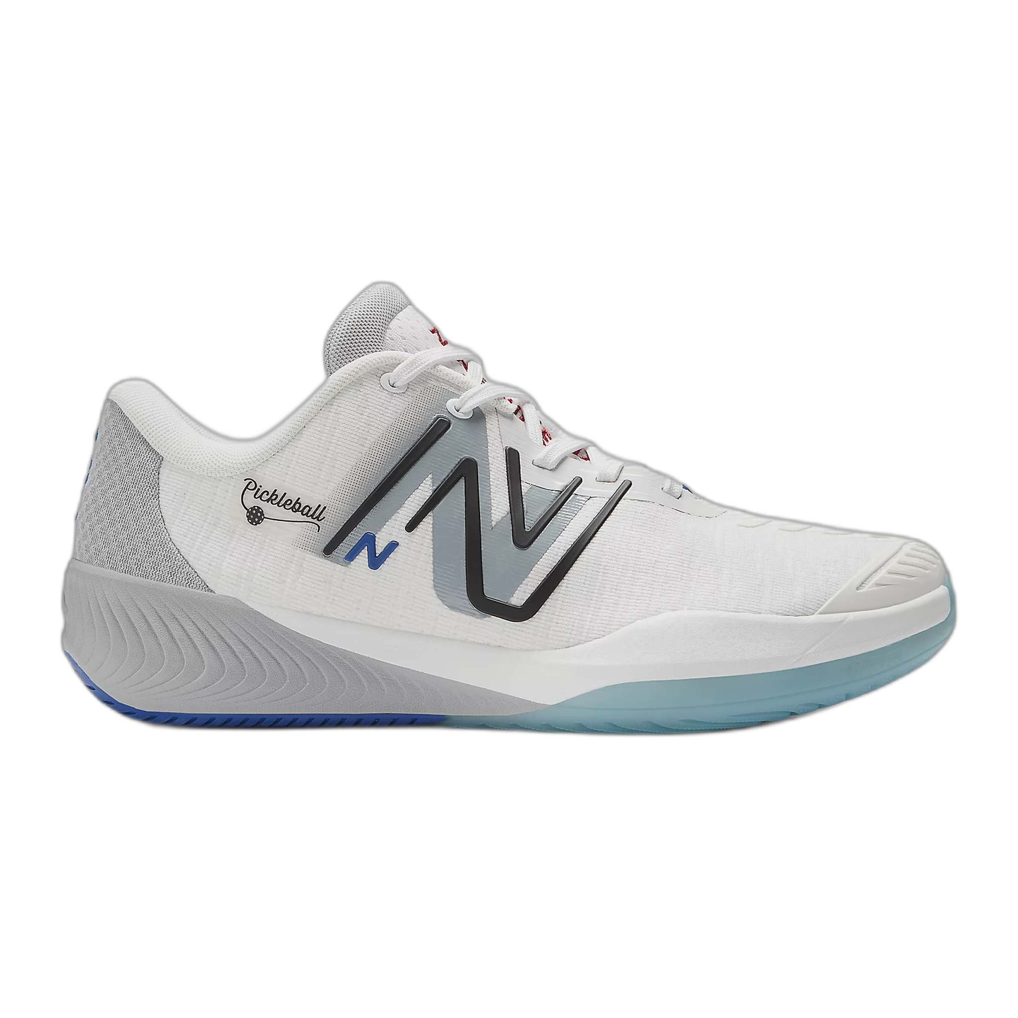 New Balance - Men's FuelCell 996v5 Pickleball - White/Grey/Team / M / 11.5