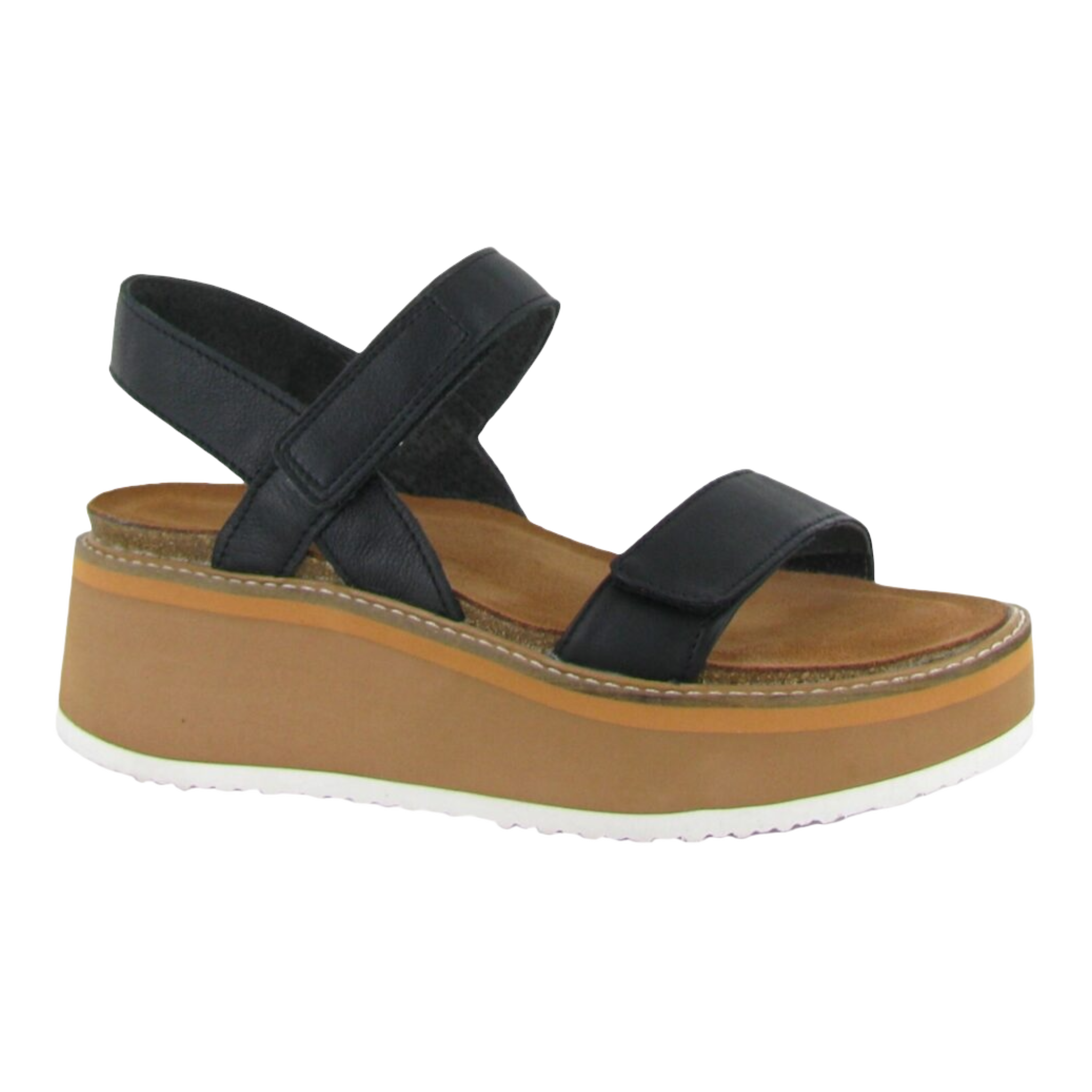 Naot - Meringue - Black Soft Leather / M / 36