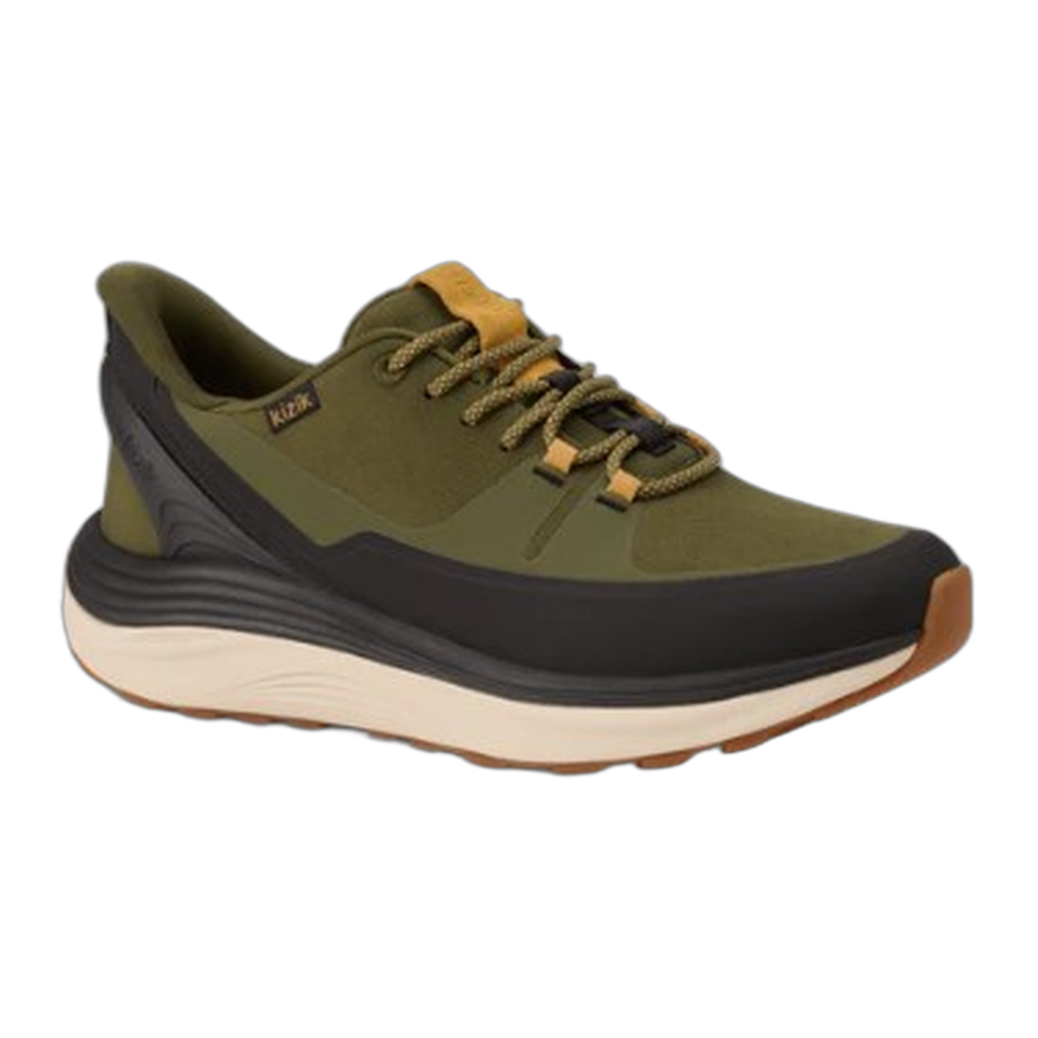 Kizik - Men's London All-Terrain - Dark Olive/Whitecap Gray / M / 9