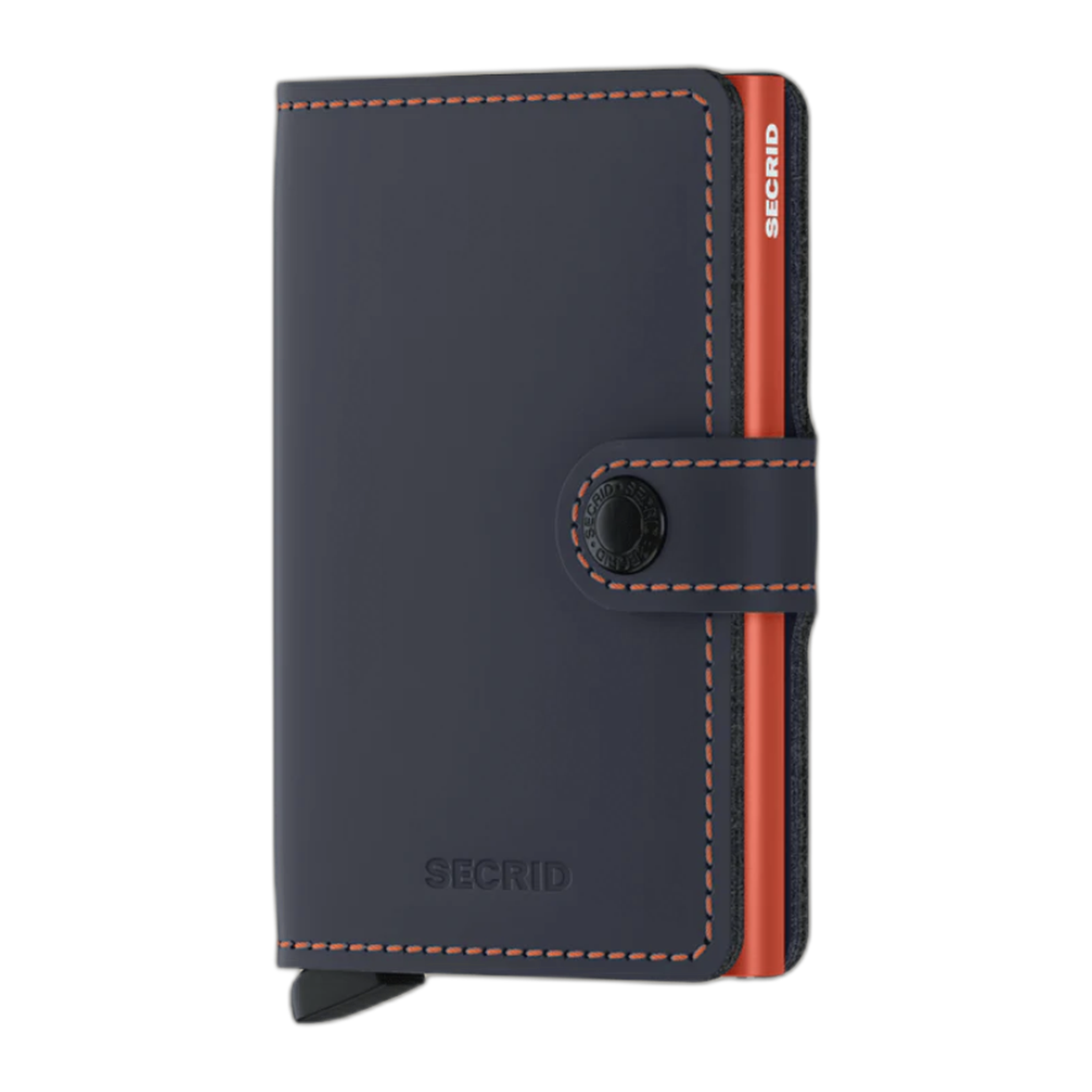 Secrid - Miniwallet Matte - Night Blue/Orange