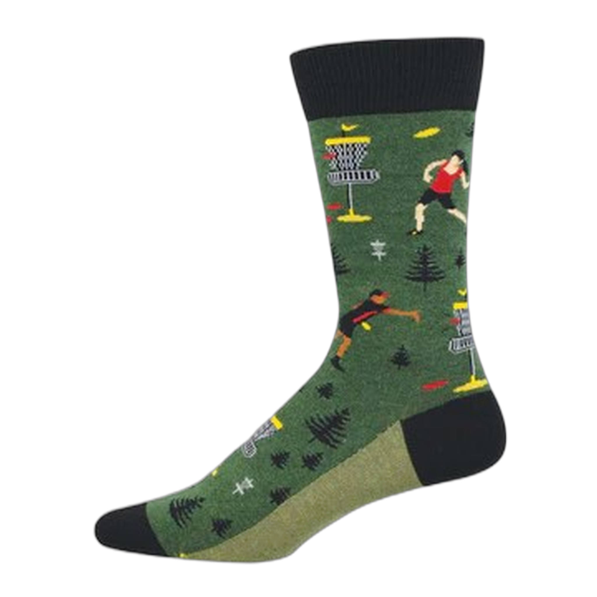 Socksmith - Disc Golf - Green Heather / One Size