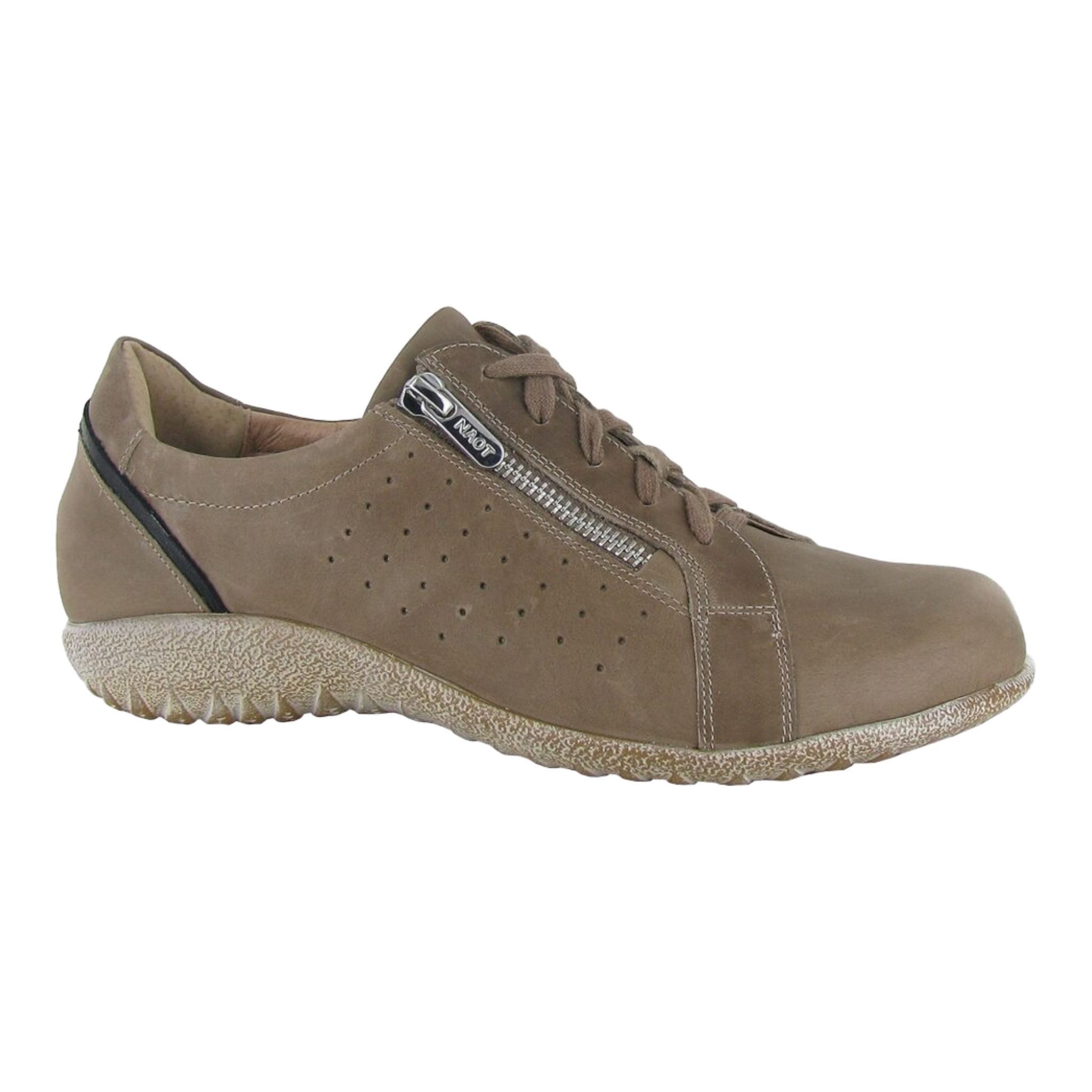 Naot - Moko - Bark Nbk Soft Blk Leather / M / 39