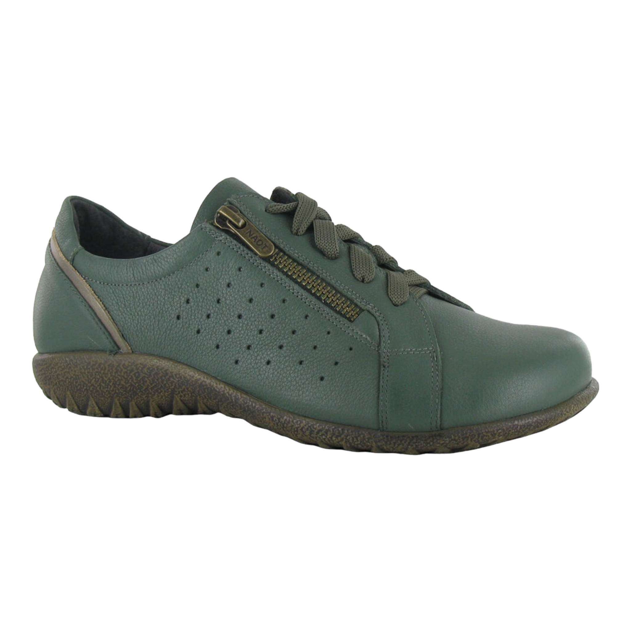 Naot - Moko - Hntr Grn Leather Pewter / M / 37