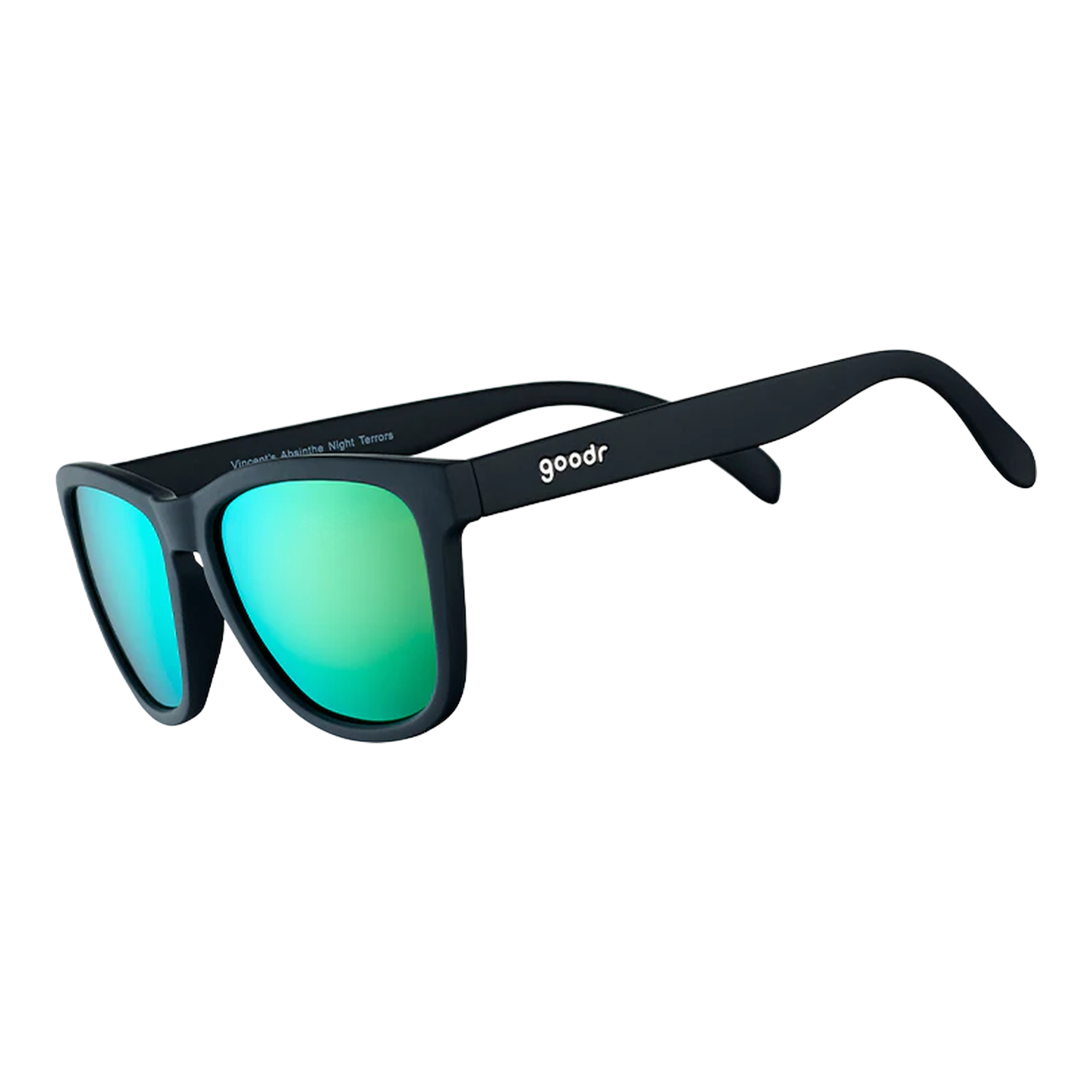 Goodr Sunglasses - Vincent's Absinthe Night Terrors - N/A