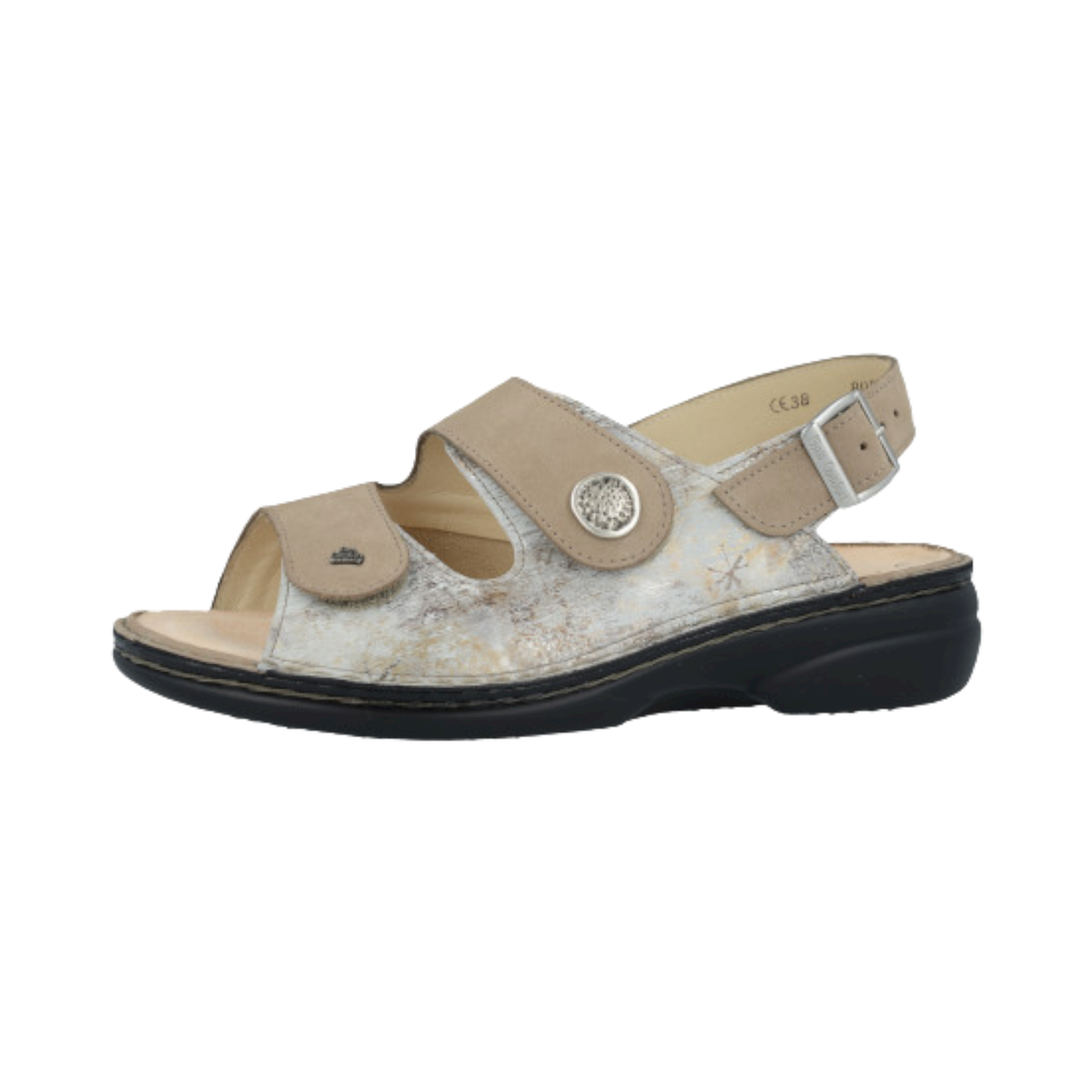 Finn Comfort - Isera - Stone/Beige Berna/Nubuk/Stretchcamo SS21 / M / 36