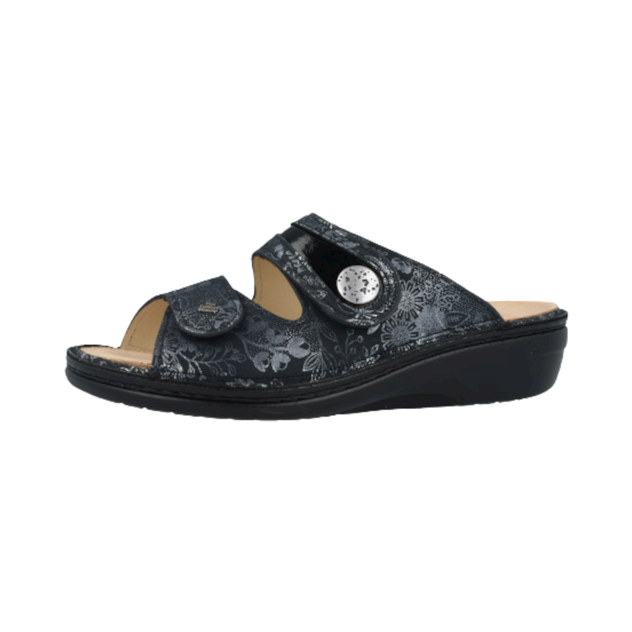 Finn Comfort - Mira-S - Anthracite/Schwarz Jardin/Knautschlack SS21 / M / 36