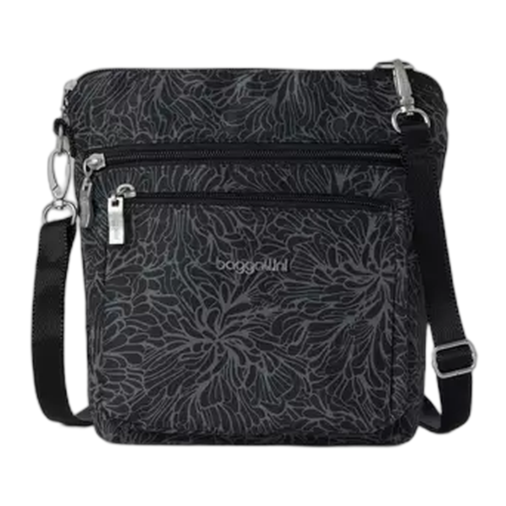 Baggillini - Modern Everywhere Pocket - Midnight Blossom