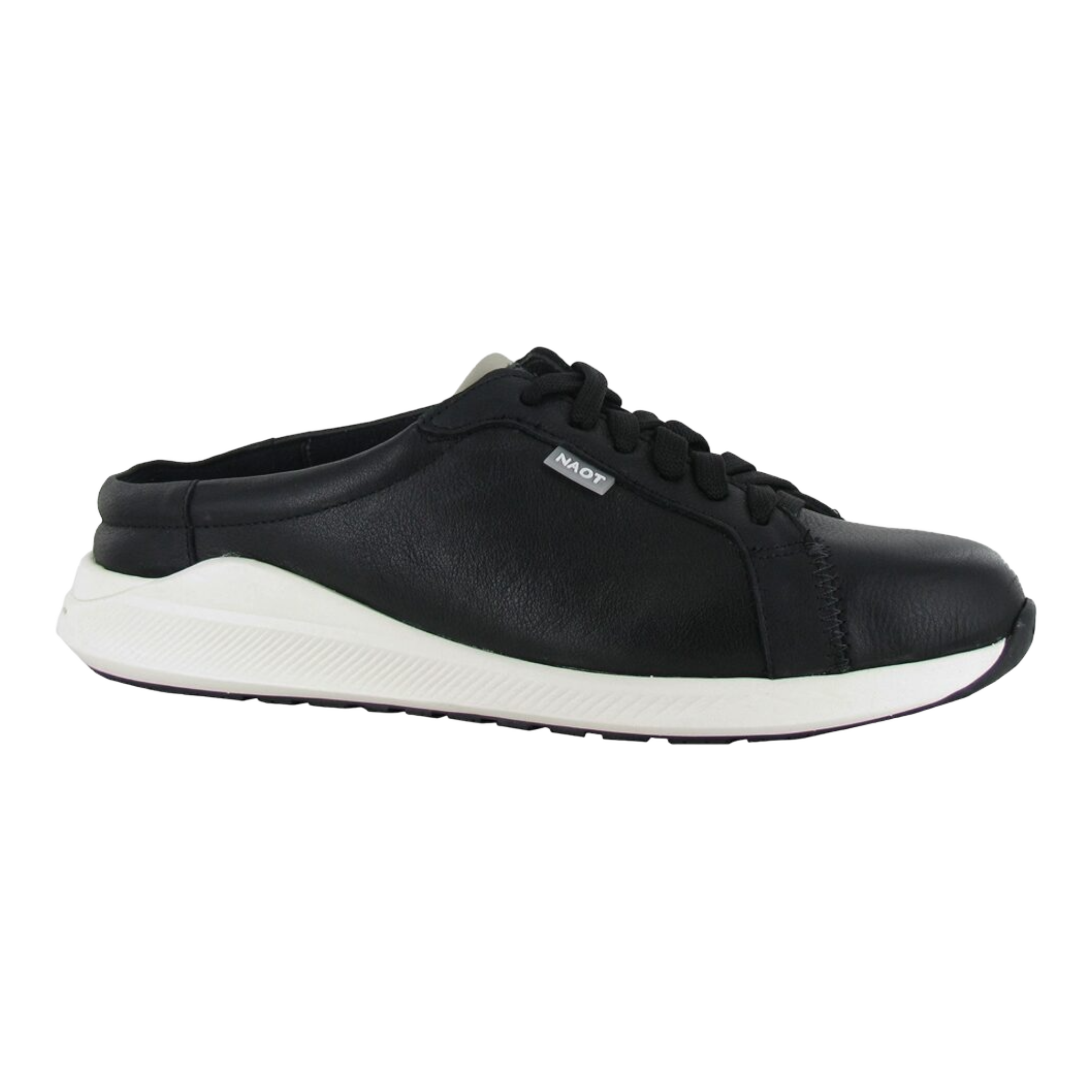 Naot - Radon - Soft Blk Leather Ivory / M / 37