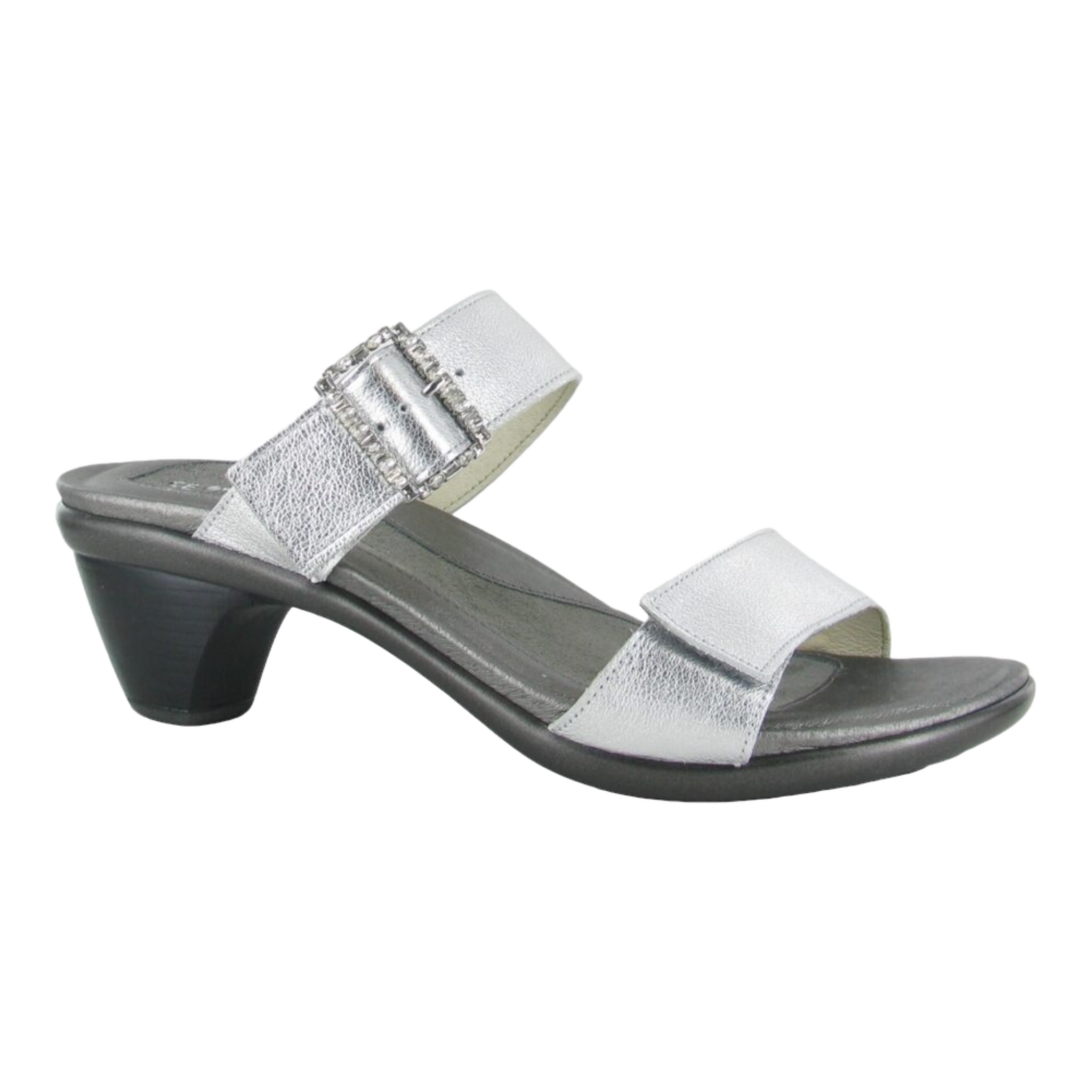 Naot - Recent - Silver Soft Leather / M / 37