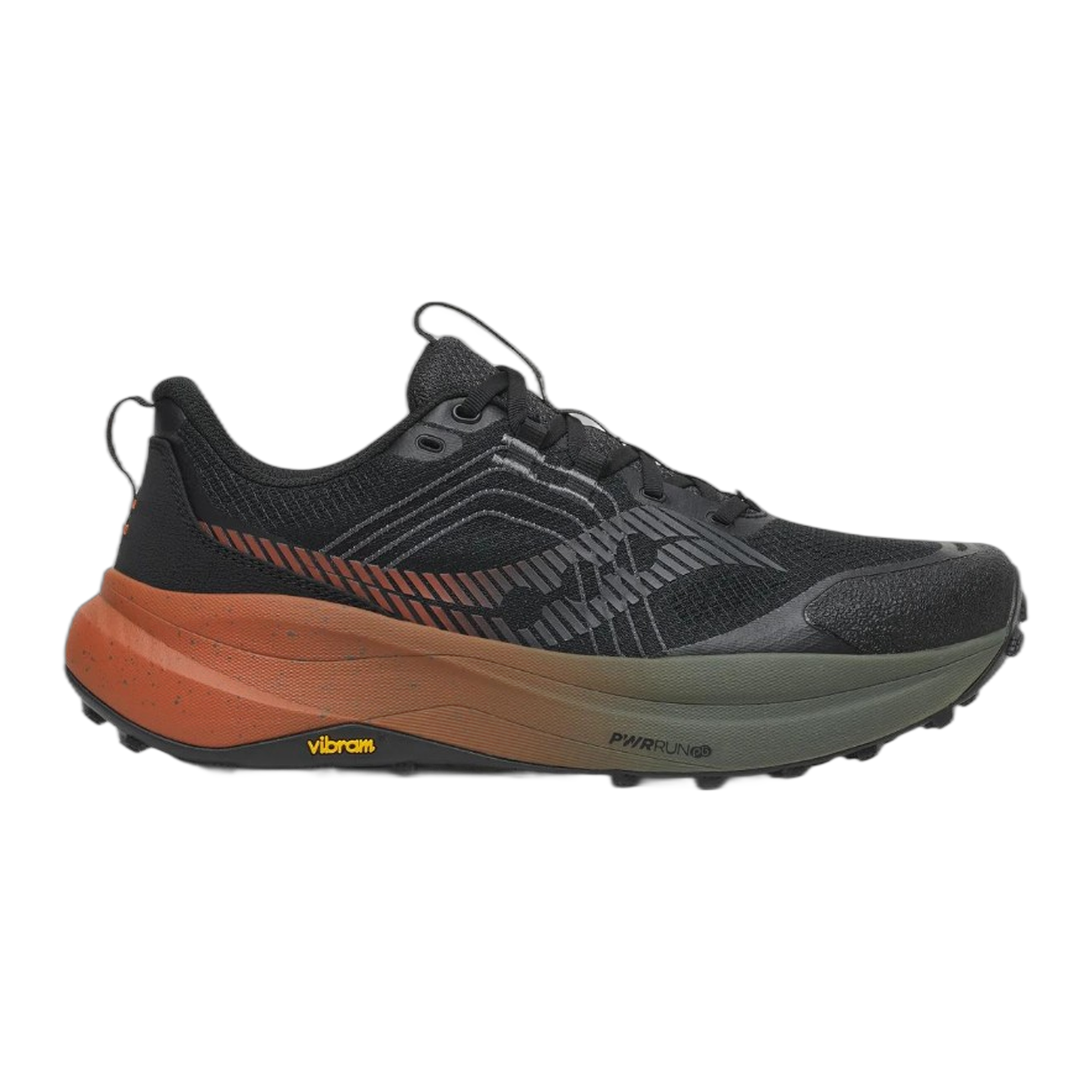 Saucony - Men's Xodus Ultra 4 - Black/Rust / M / 9