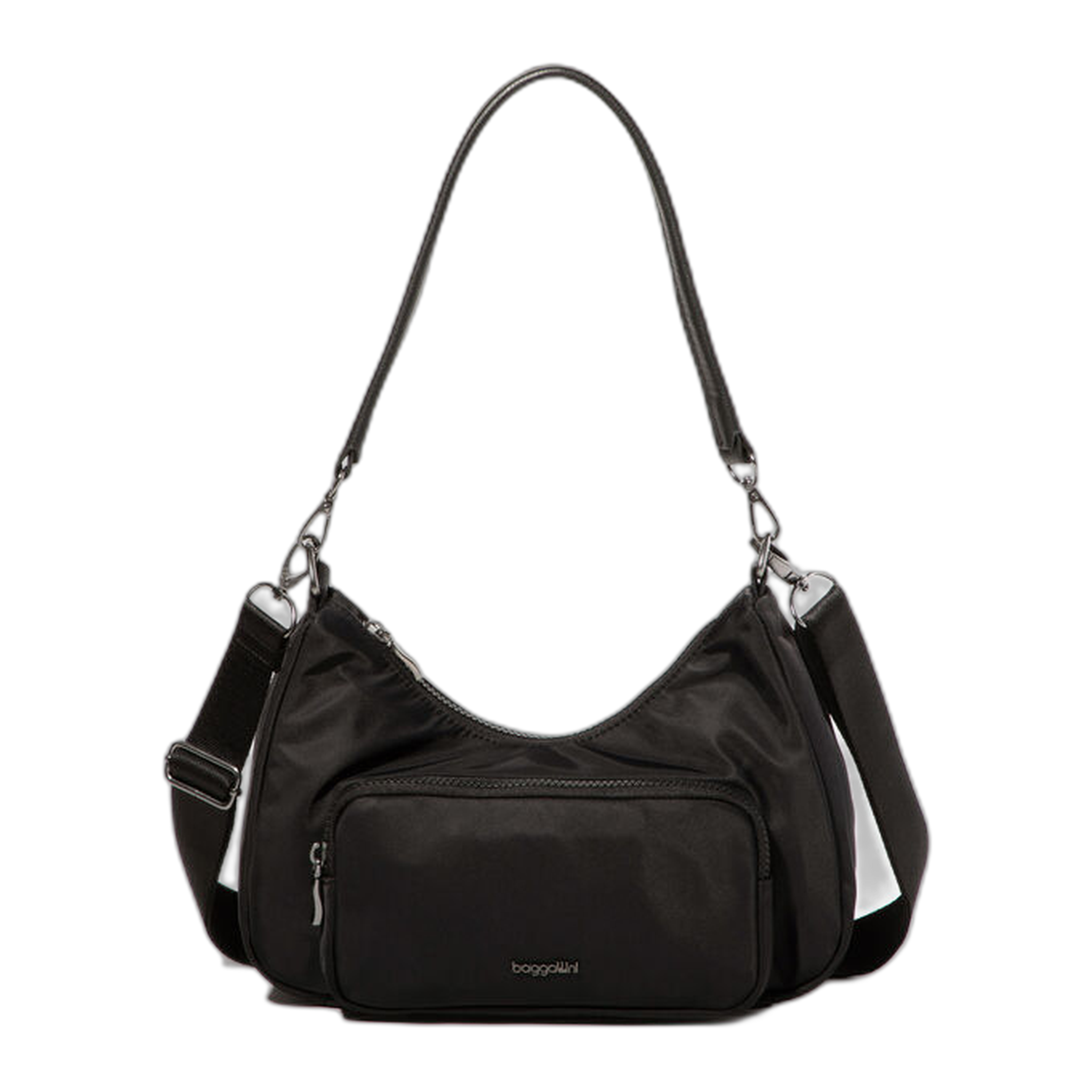 Baggillini - Savannah Crossbody - Black Twill