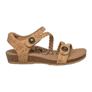 Jillian Braided Quarter Strap Sandal