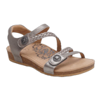 Jillian Braided Quarter Strap Sandal