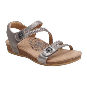 Jillian Braided Quarter Strap Sandal