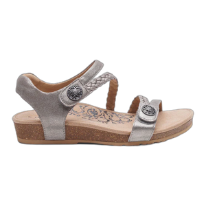 Jillian Braided Quarter Strap Sandal