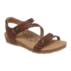 Jillian Braided Quarter Strap Sandal