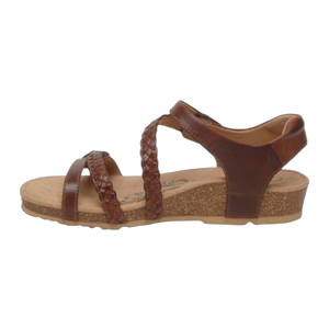 Jillian Braided Quarter Strap Sandal