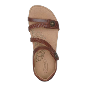 Jillian Braided Quarter Strap Sandal
