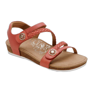 Jillian Braided Quarter Strap Sandal