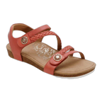 Jillian Braided Quarter Strap Sandal