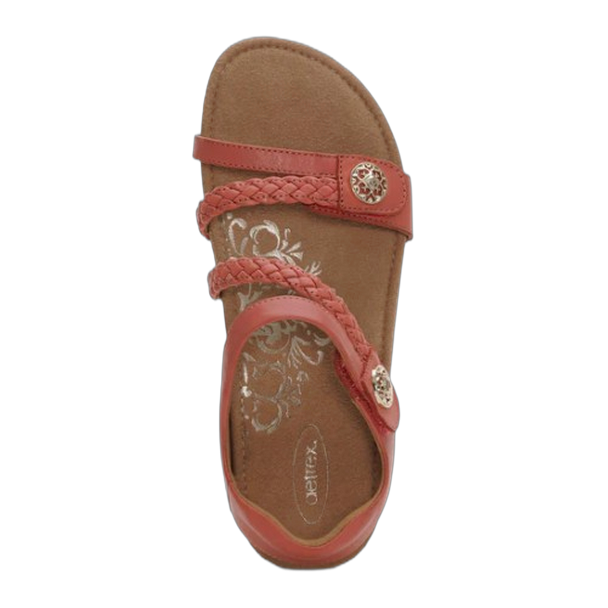 Jillian Braided Quarter Strap Sandal