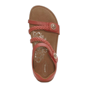 Jillian Braided Quarter Strap Sandal