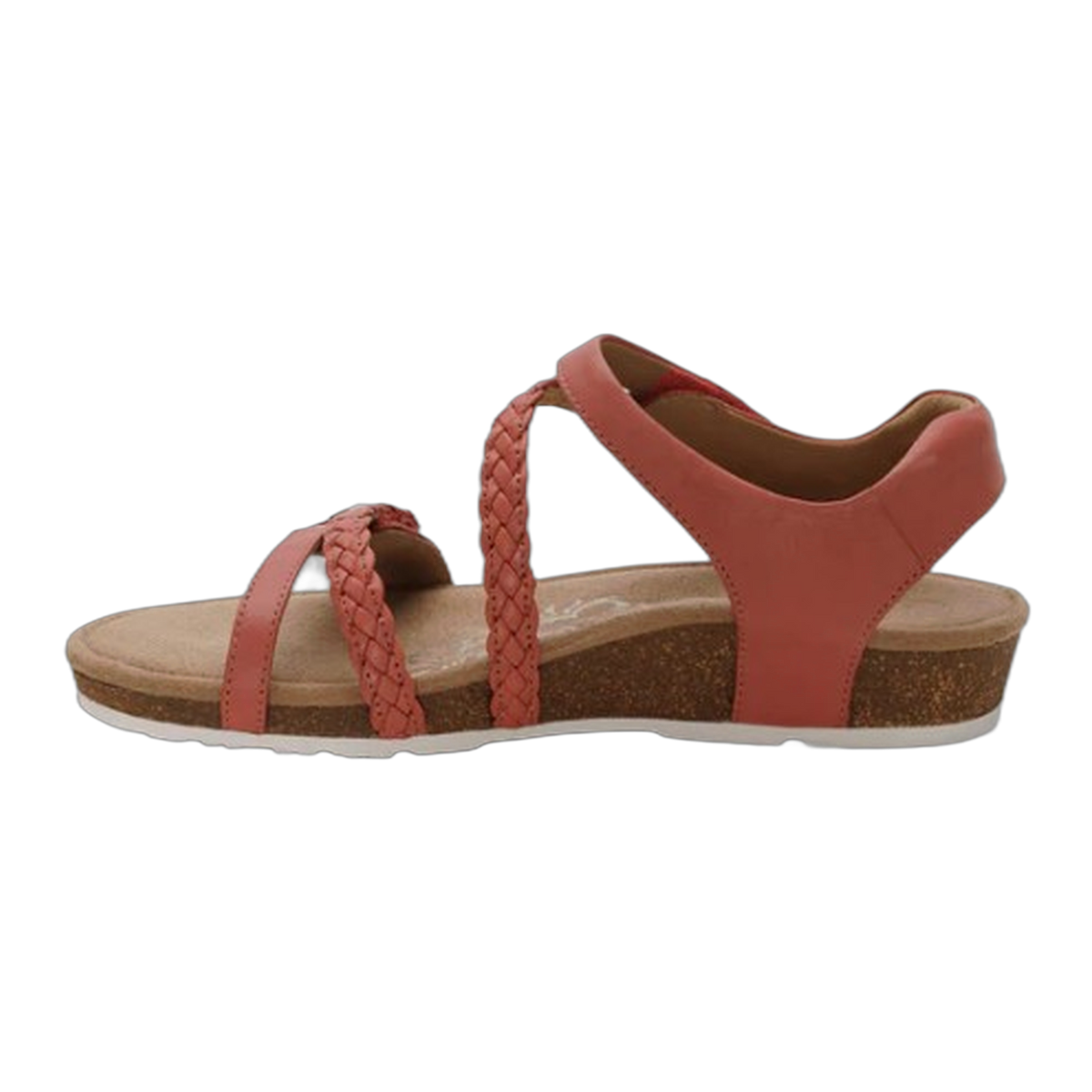 Jillian Braided Quarter Strap Sandal