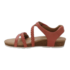 Jillian Braided Quarter Strap Sandal