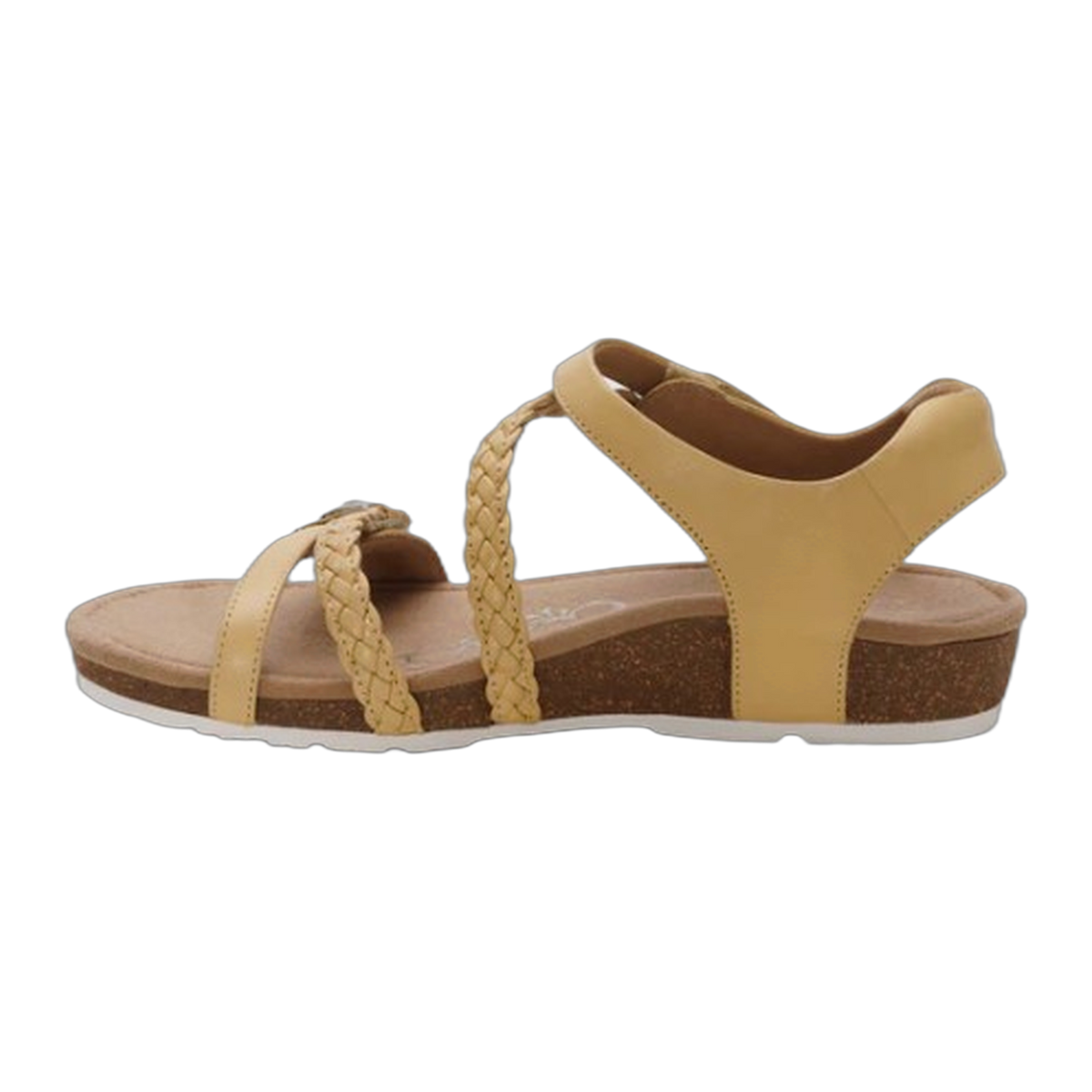 Jillian Braided Quarter Strap Sandal