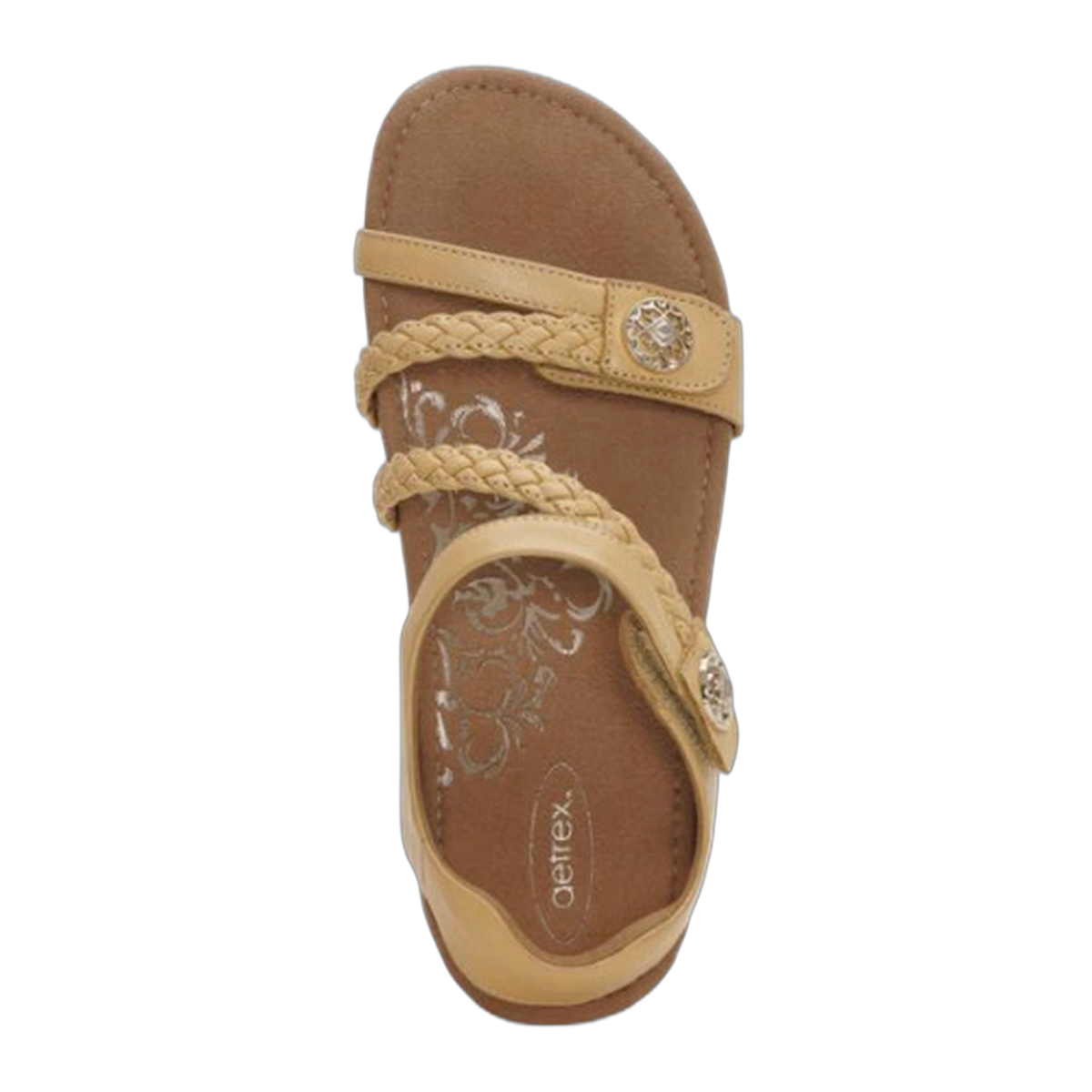 Jillian Braided Quarter Strap Sandal