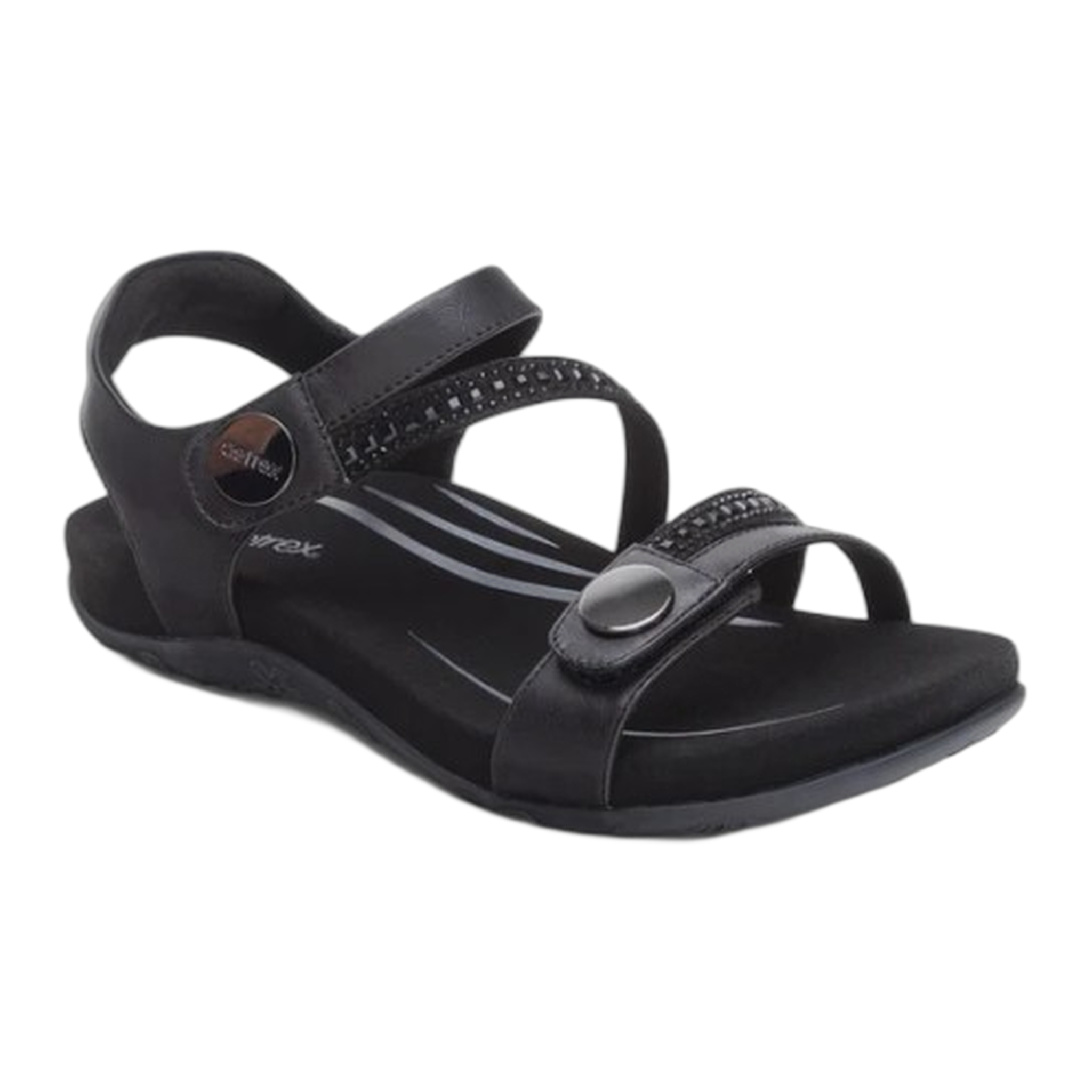 Aetrex - Jess - Black Sparkle / M / 37