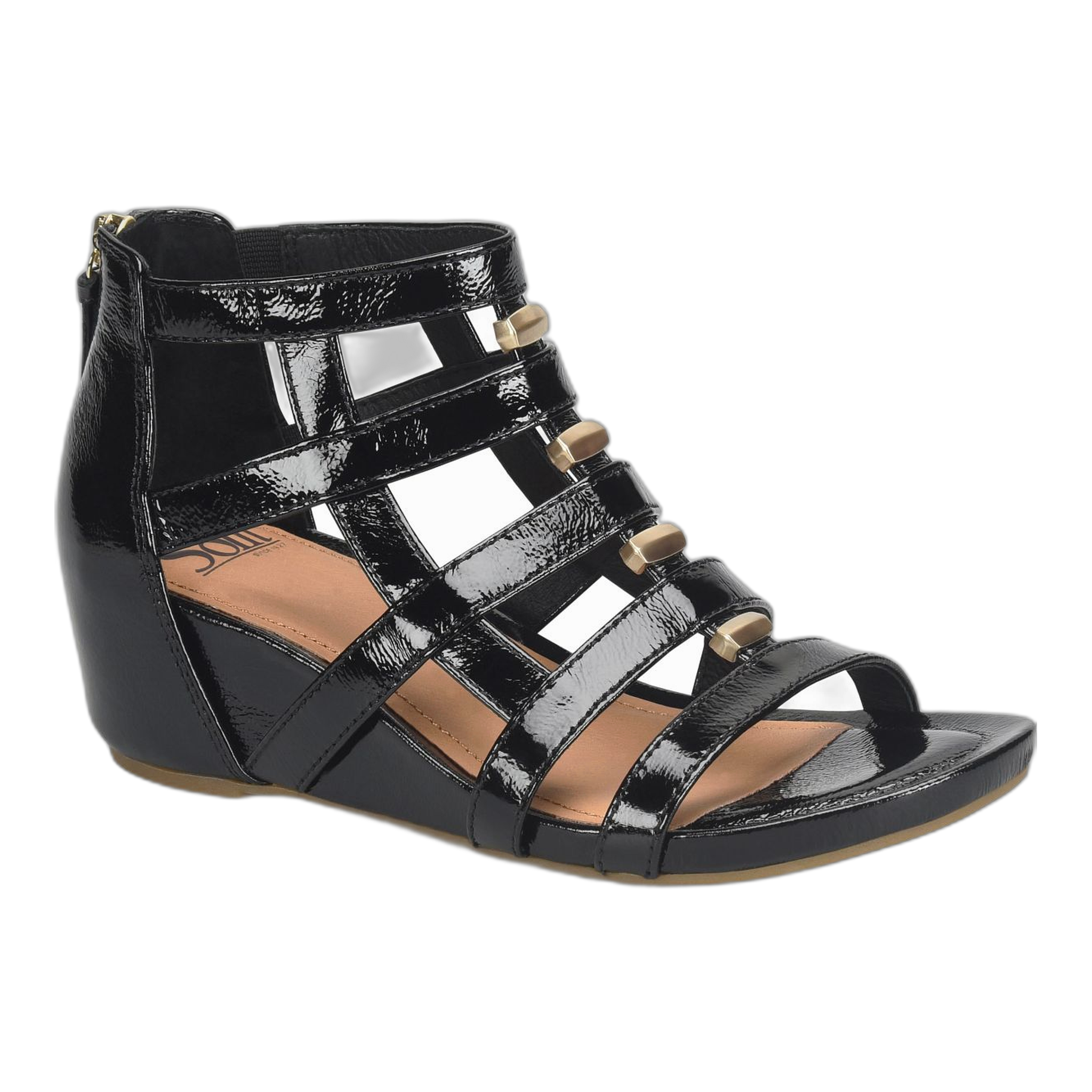 Sofft - Rio II - Black Patent / M / 6