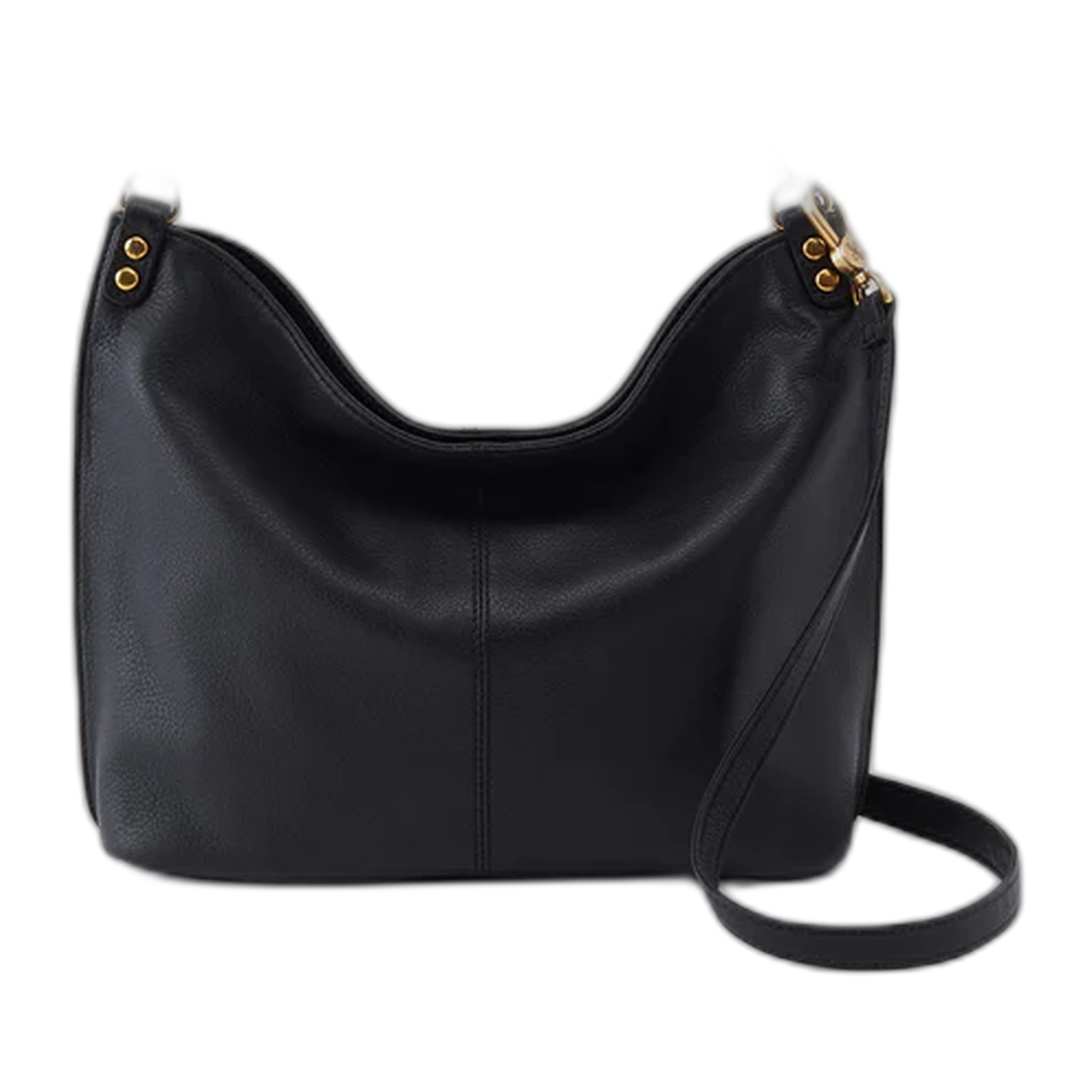 HOBO - Pier Shoulder Bag - Black Velvet