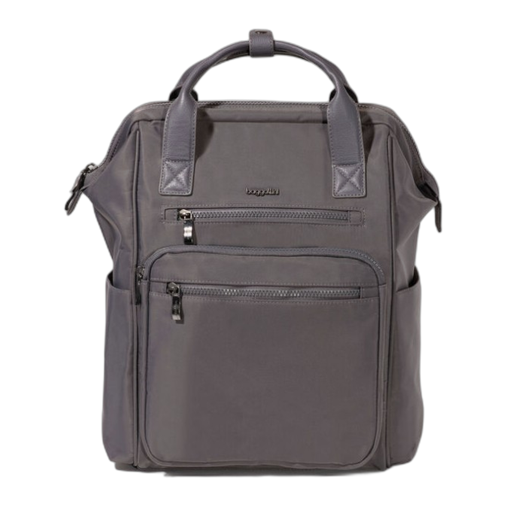 Baggillini - Chelsea Laptop Backpack - Smoke Twill