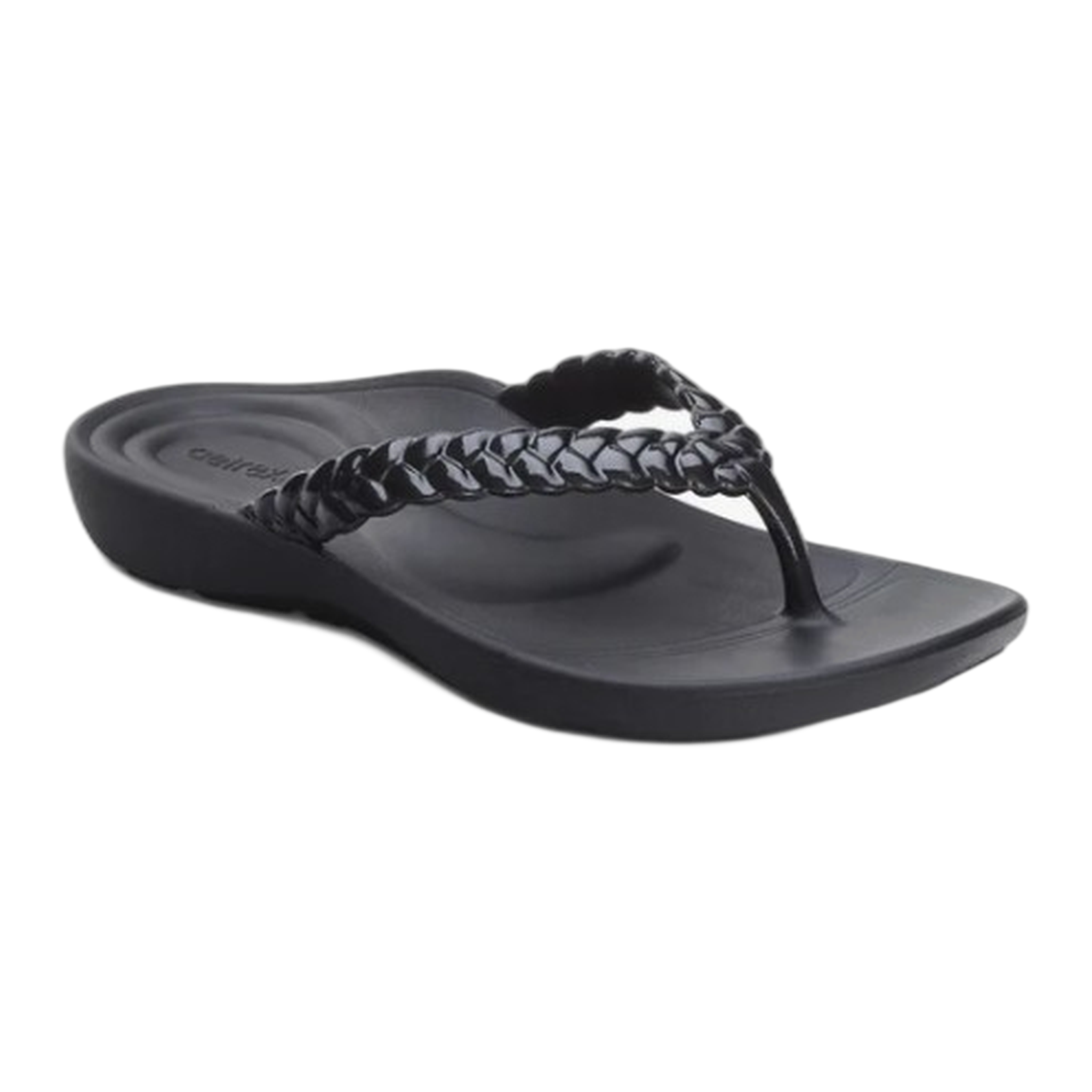 Aetrex - Vicki - Black Gloss / M / 6