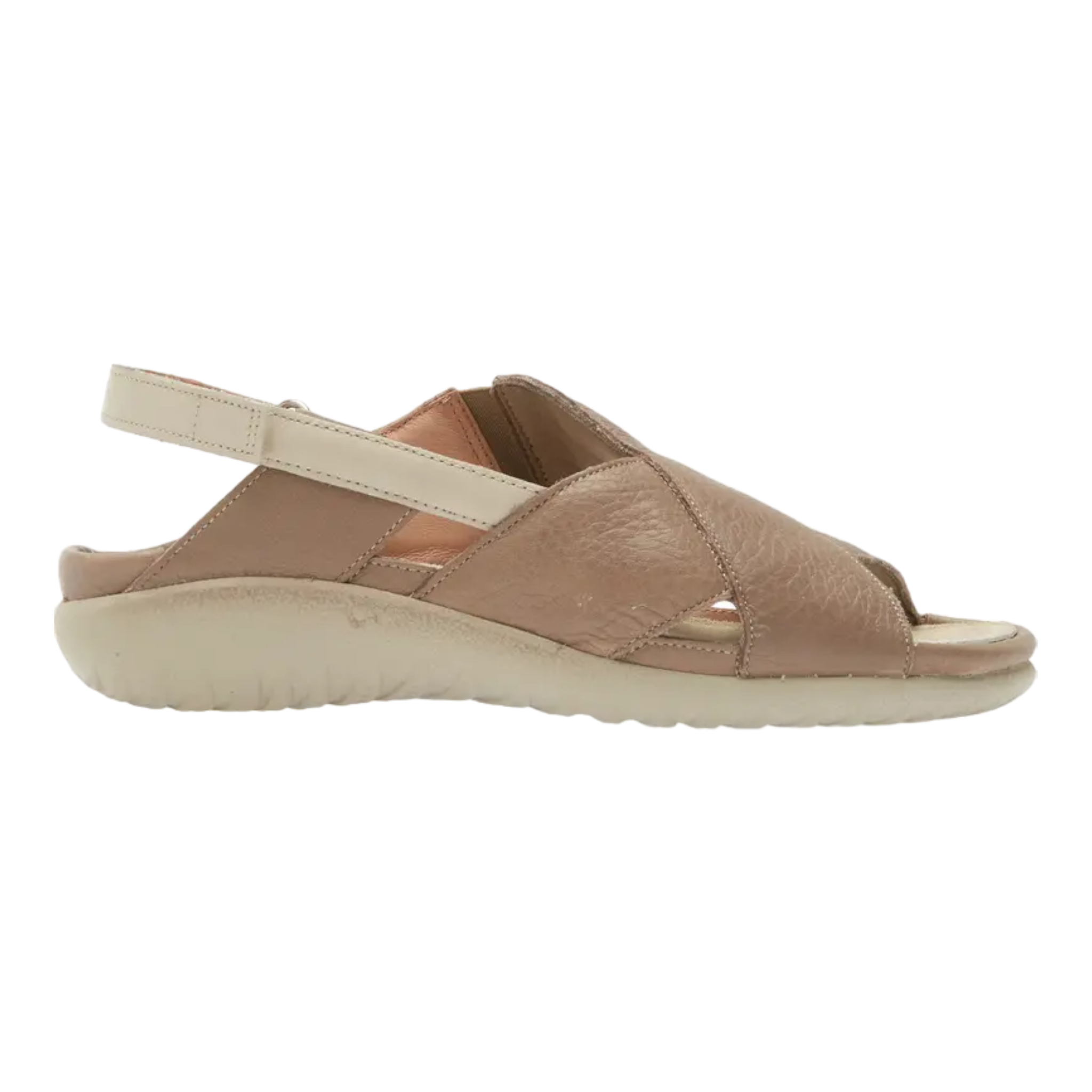 Naot - Niho - Soft Stone Leather/Soft Ivory Leather / M / 37