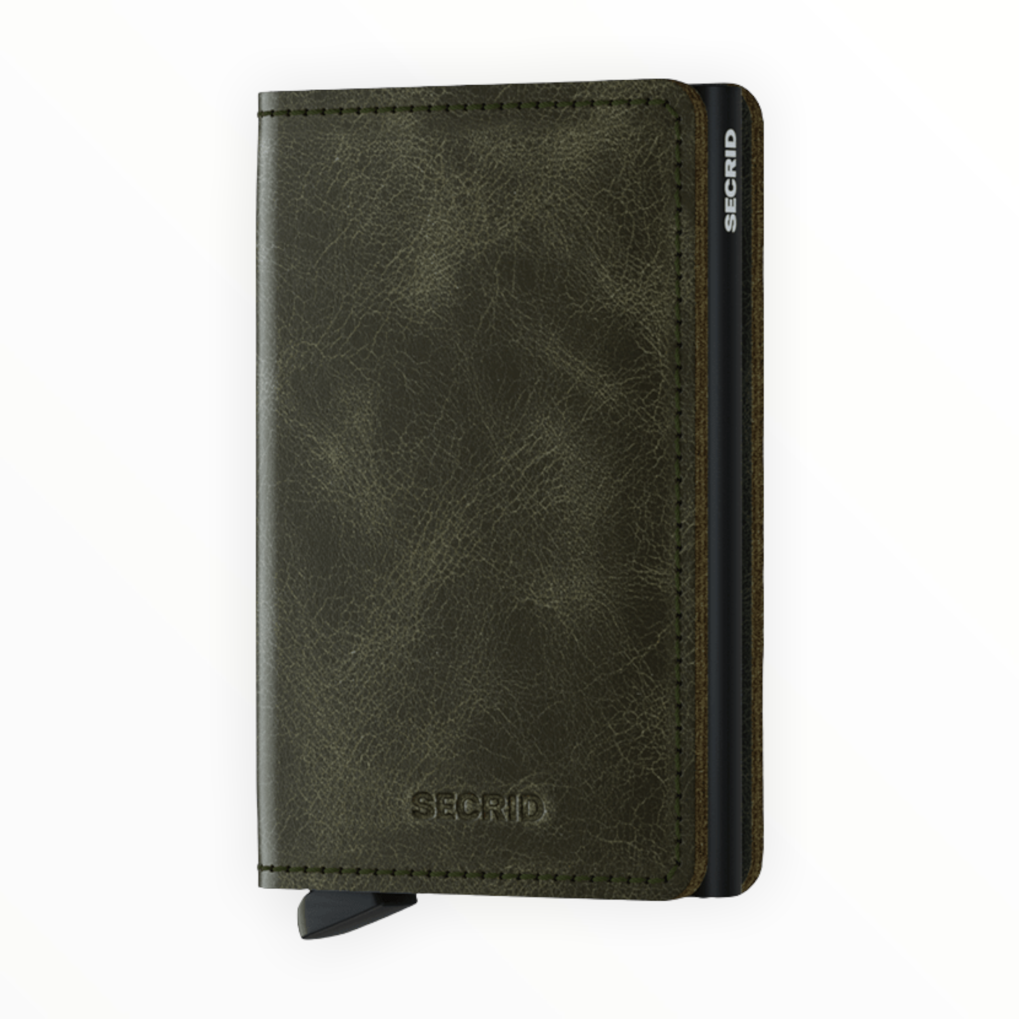 Secrid - Slimwallet Vintage - OLIVE/BLACK