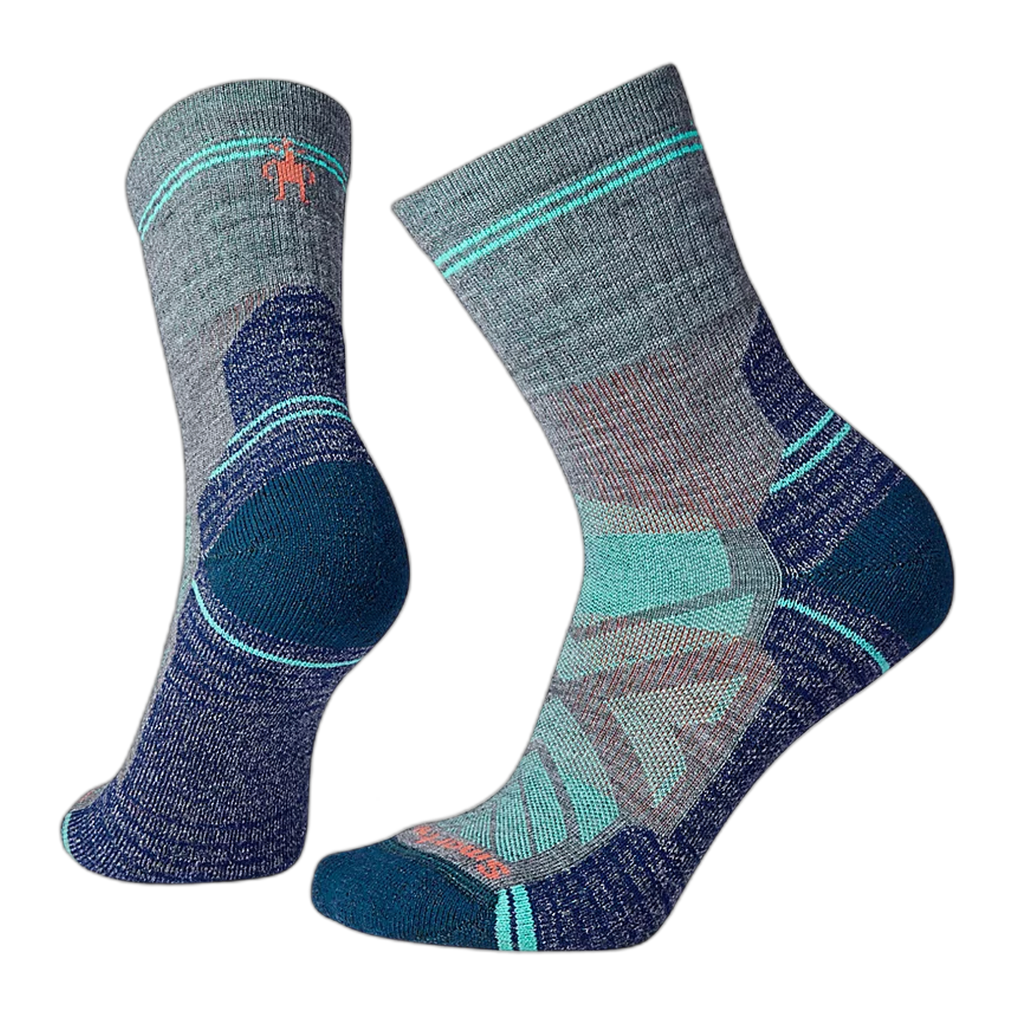 Smartwool - Women's Hike Light Cushion Mid Crew Socks - Medium Gray / S