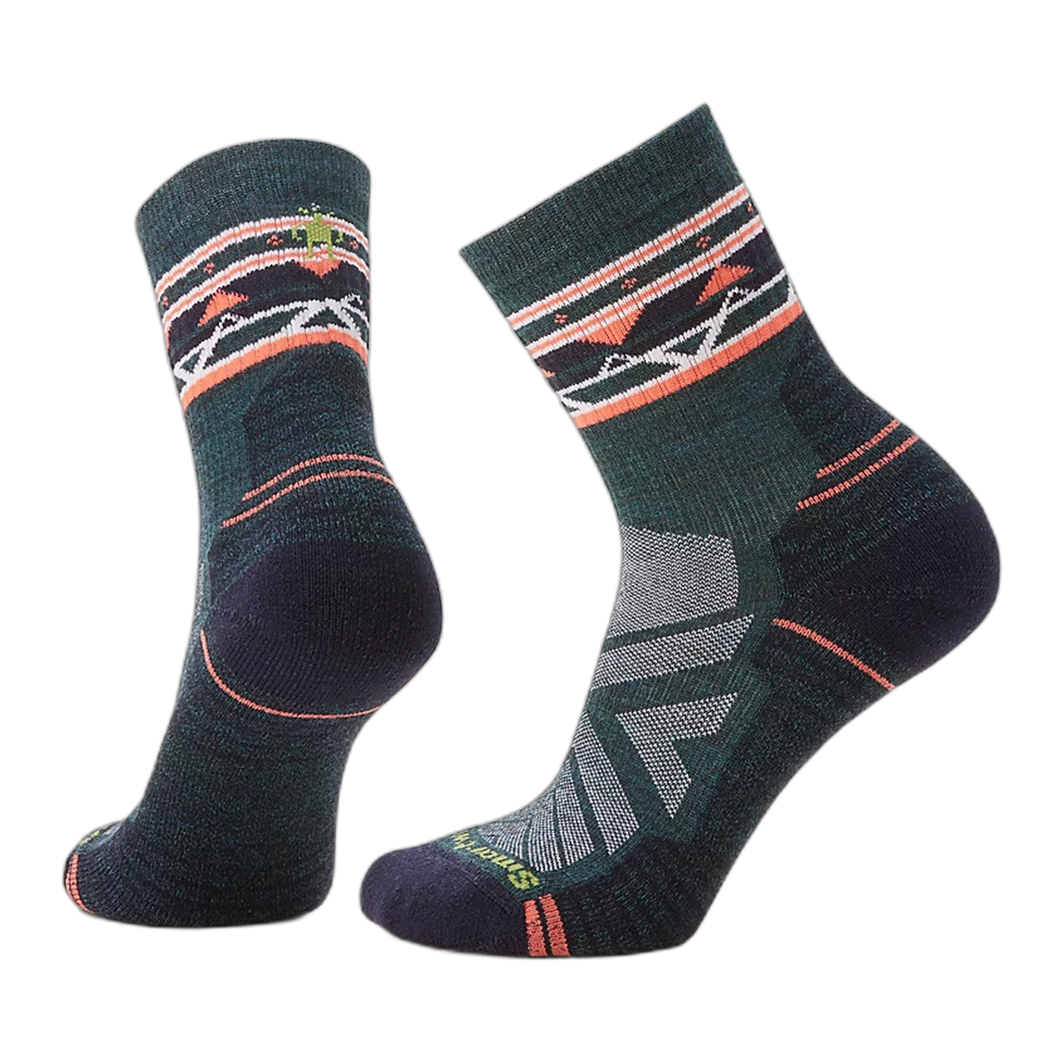 Women's Hike Light Cushion Zig Zag Valley Mid Crew Socks