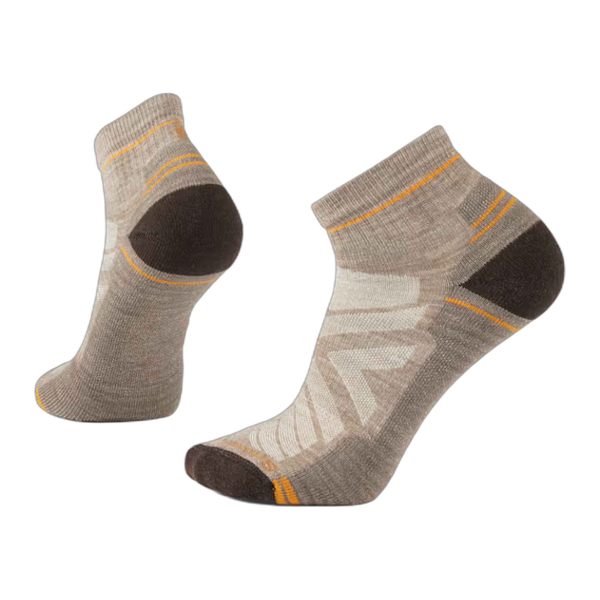 Smartwool - Men's Hike Light Cushion Ankle Socks - Fossil-Chestnut / M