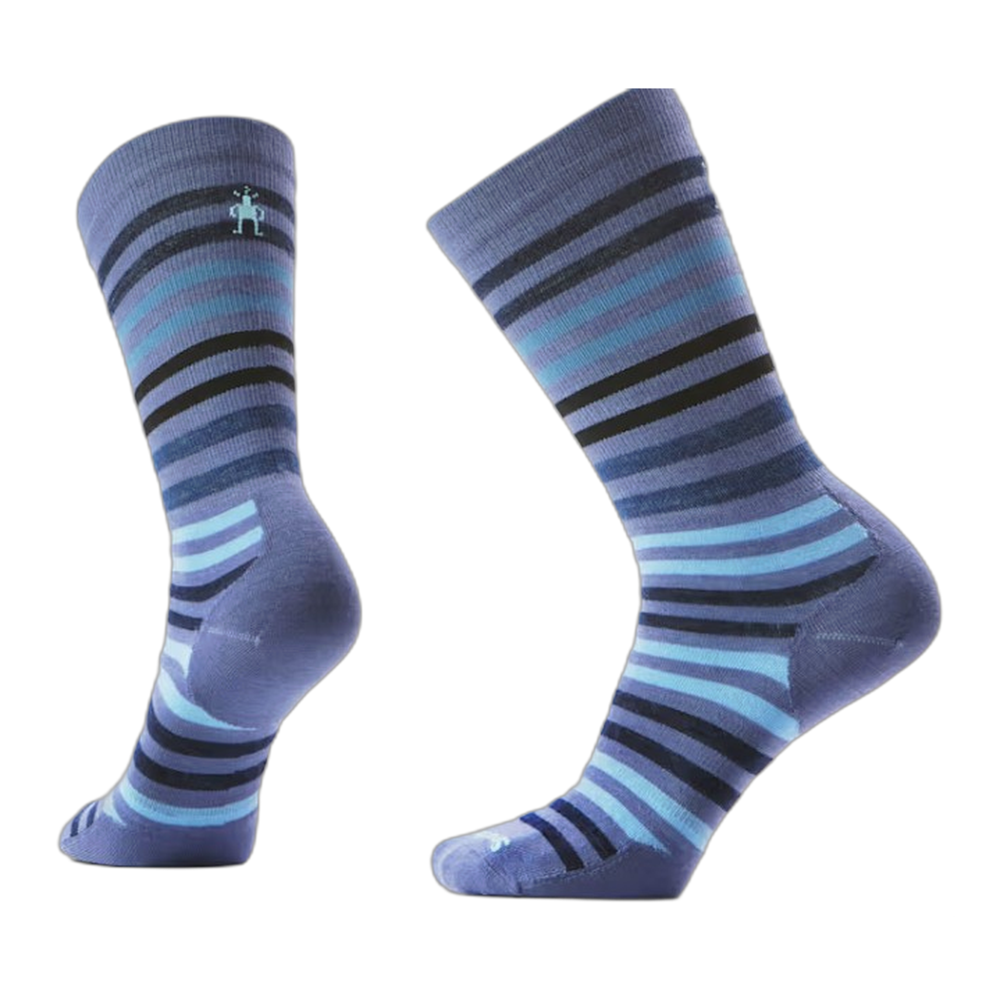 Smartwool - Everyday Spruce Street Crew Socks - Nightfall Blue / L