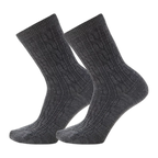Everyday Cable Crew 2 Pack Socks