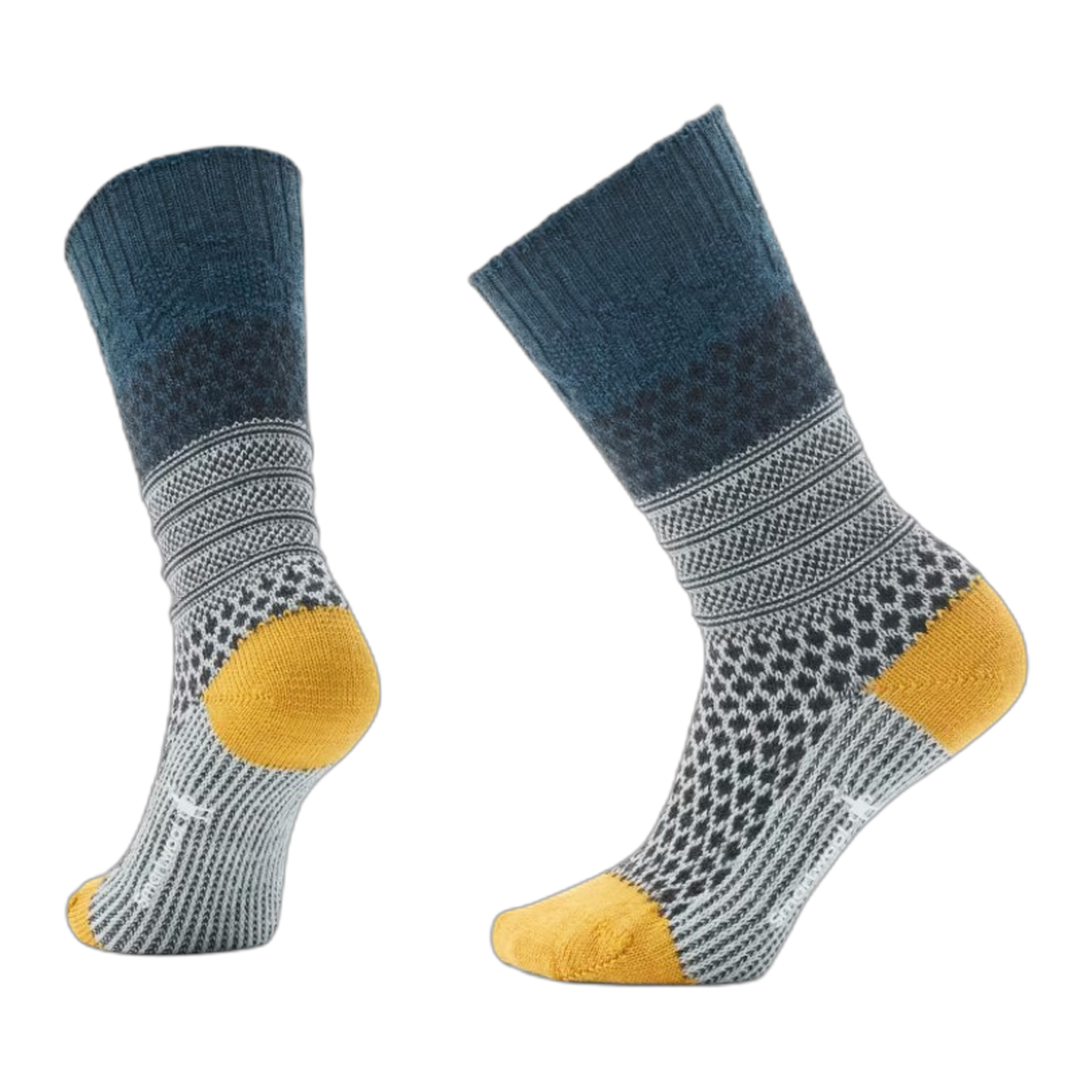 Smartwool - Everyday Popcorn Cable Crew Socks - Frosty Green / S