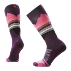 Women's Ski Pattern Over The Calf Socks